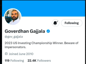 Goverdhan Gajjala Trading Course (2023 US Investing Champion)