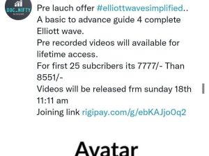 Avatar - Elliott Wave Course