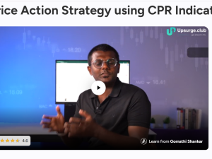 Price Action Strategy using CPR Indicator By Gomathi Shankar