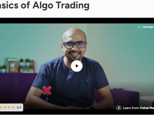 Basics of Algo Trading By Vishal Mehta