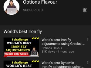 Options Flavour - Option Strategies Course