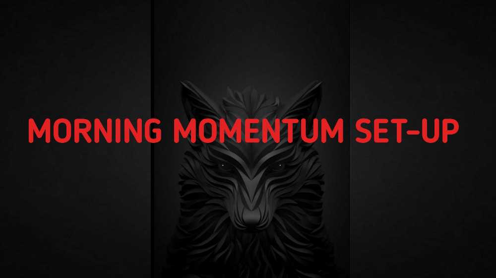 MORNING MOMENTUM SET-UP By Hunting Trader