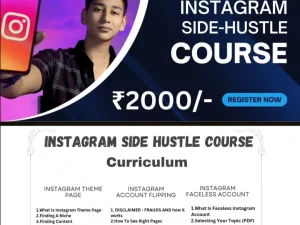 Instagram Side Hustle Course by Chirag Mehta