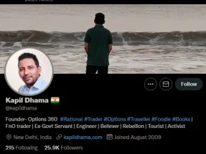 Advanced options adjustment kapil dhama course 2021